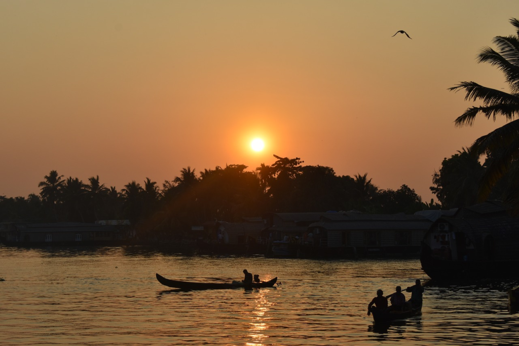 Kerala's scenic backwaters